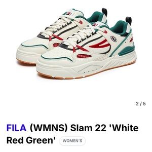 fila women’s slam 22 shoes size 6